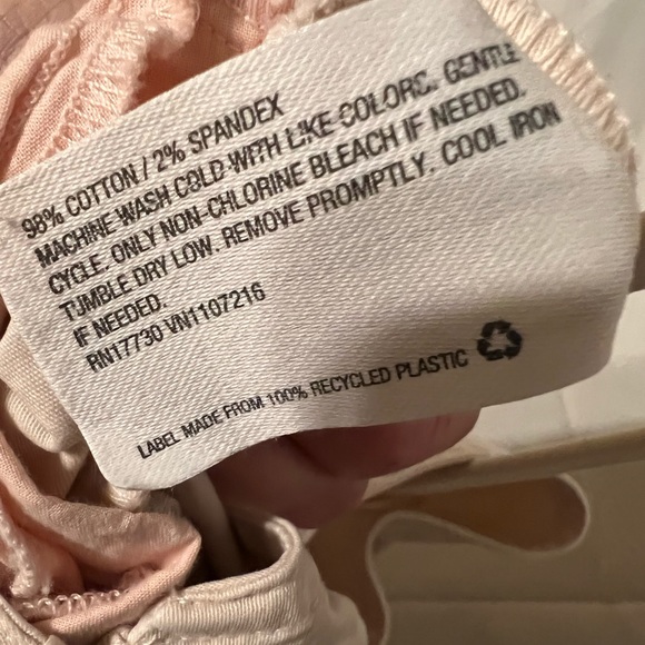 SOLD! Sz 14 The Nines by Hatch Maternity Overalls Light Pink - Picture 2 of 9